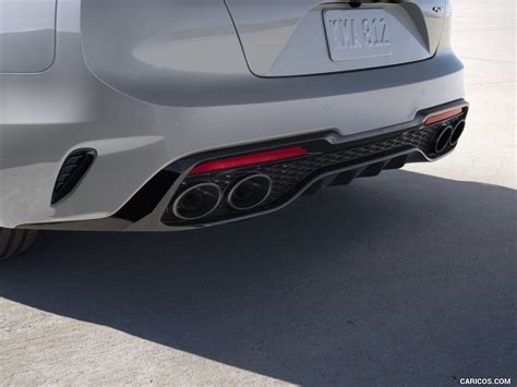 with quad exhaust tips also standard across the board. . Kia stinger exhaust tip size
